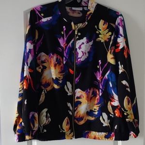 Susan Graver print jacket